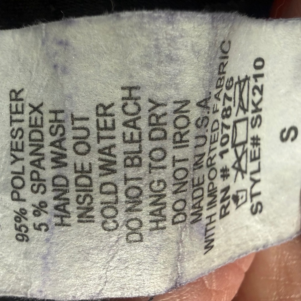 Sun Kim Wide Leg Pants Womens Size S Black Jersey Stretch Lagenlook Avant Garde - Picture 7 of 8